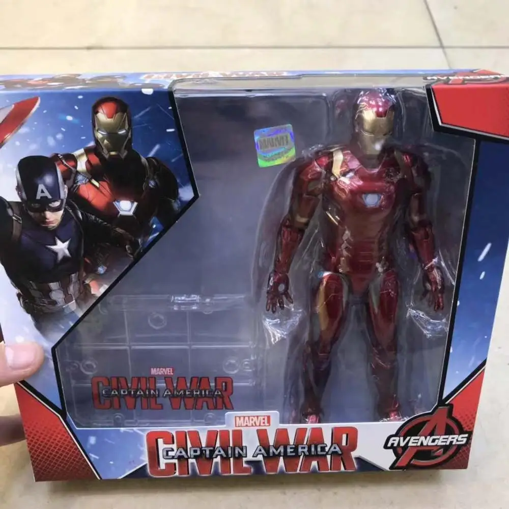 Tanie 18cm Avengers nieskończoność wojny Thanos Hulk kapitan ameryka Captain marvel Iron Man figurka pcv ruchome kolekcja zabawki prezenty