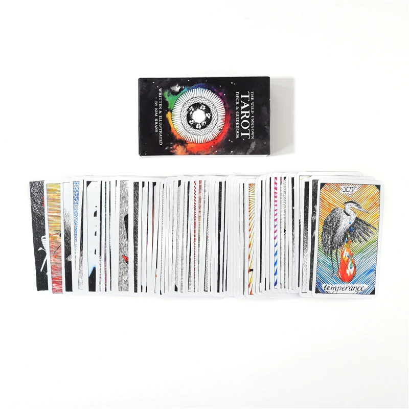 The Wild Unknown Tarot Deck 78 полноцветные карты Таро и Электронный гид карточная игра the New York Times набор игрушек гадание