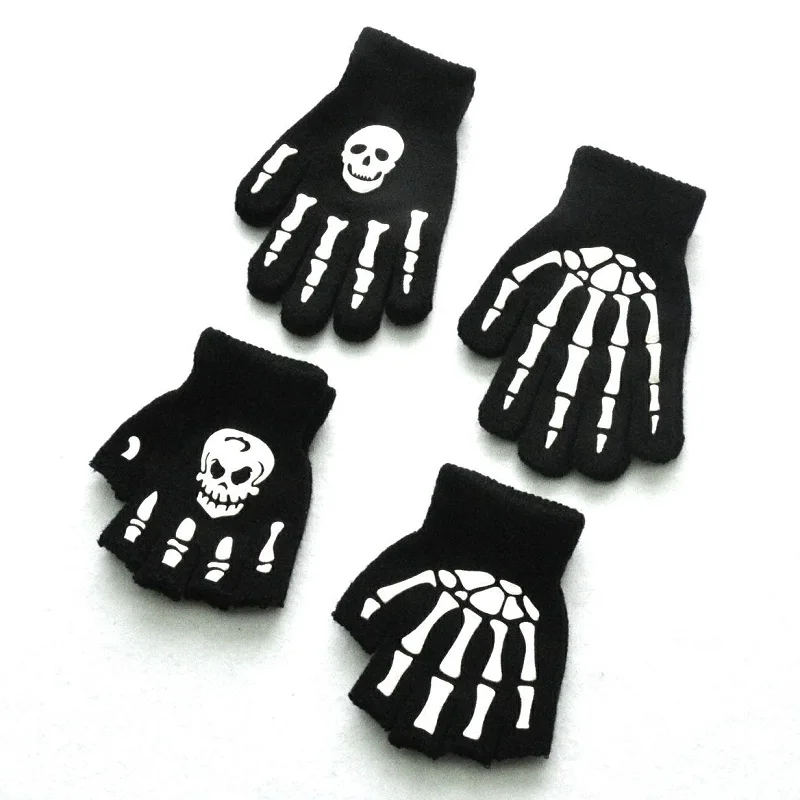 cute baby accessories 1-3years Children Winter Warm Gloves Baby Girls Baby Boys Toddler Knitted Acrylic Gloves KF198 cool baby accessories