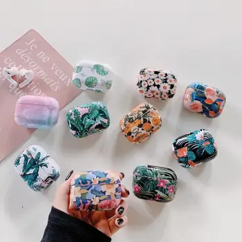 

Art Flower Earphone Case For Apple Airpods Pro Case Cute Vintage Floral Cover For AirPod pro Protector Shell Gift For Air Pods