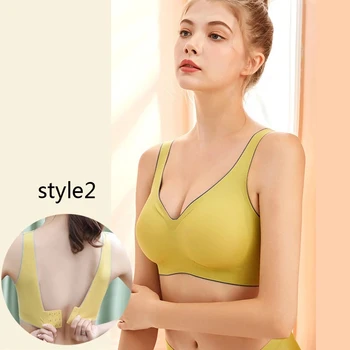Sports Bras For Women Brassiere Sport Femme Plus Size 3XL 4XL BH Seamless Bra Gym Fitness Top Push Up Bralette Yoga Tube Top 4