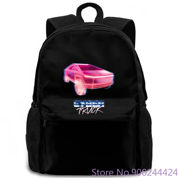 

SineRich CYBERTRUCK Basic Black women men backpack laptop travel school adult student