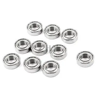 

10 Pcs Sealed 8mm x 16mm x 5mm Deep Groove Ball Wheel Bearings