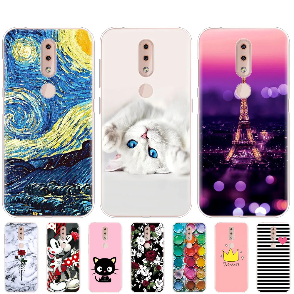 

For Nokia 4.2 Case coque silicon bumper back cover on For Nokia 4.2 TA-1157 TA-1150 TA-1133 TA-1149 TA-1152 copa soft tpu cute