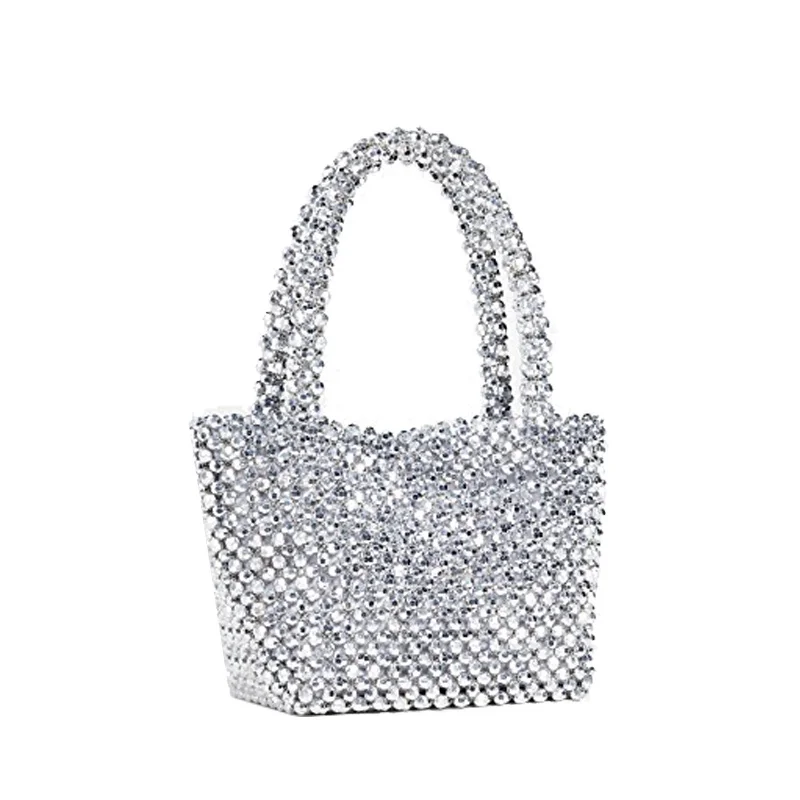 Инс же бисером сумочка жемчужная сумка женская новые роскошные сумки женские сумки дизайнерские - Цвет: as picture