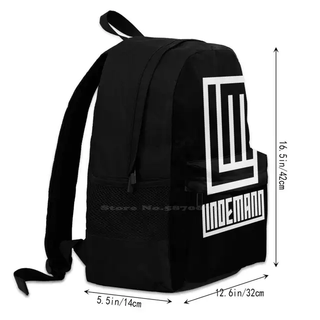 Lindemann T-Shirt Backpack - The Perfect Accessory for Death Metal Fans