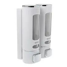 400 мл/800 мл настенный дозатор для мыла прозрачный контейнер для хранения жидкой пены шампунь бутылка для кухни и ванной 72XF