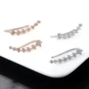 85933-bea887.jpg Boucles d'oreilles à crochet pour femmes, ensemble de 7 pièces, bijoux à la mode, couleur or Rose, DFE527