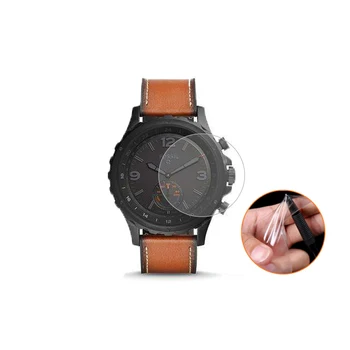 

5pcs Anti Scratch Soft Film For Fossil Q Nate FTW1115 Smart Watch Screen Protector 40mm Men PET HD Protective Screen Film Guard