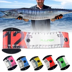 1.35m Waterproof Fish Ruler Foldable Measuring Tape Convenient Portable Fishing Ruler PVC Accurate Measurement Fishing Tackle