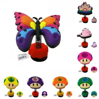 

1pc Crystals High Quality Standing Spring Shoe Charms Shoe Accessories Decorations For Kids Children Croc Silicone Bracelets