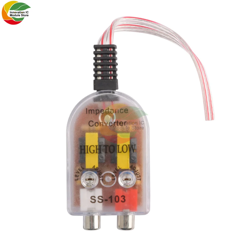 Car Audio Hilo Subwoofer Audio Converter Bass Audio Filter Audio