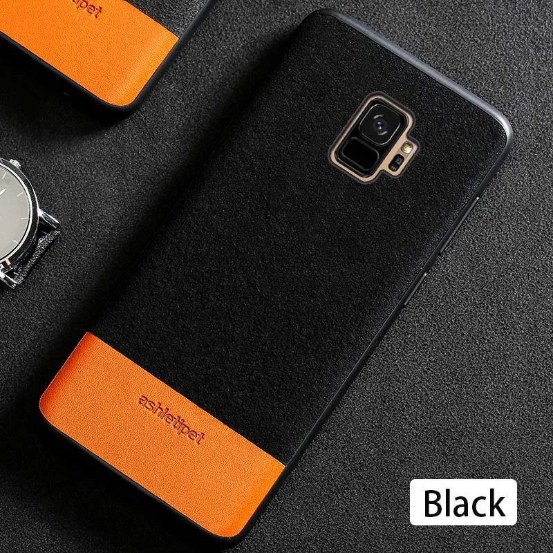 Для samsung Galaxy S9 S9 Plus S8 S8plus Note 8 Высокое качество все включено анти-осень защитный чехол аутентичный - Цвет: Бежевый