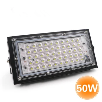 

110V/220V LED Flood Light Energy Saving LED Lamps IP65 Waterproof Spotlight 50W LED Warm White/White Lighting