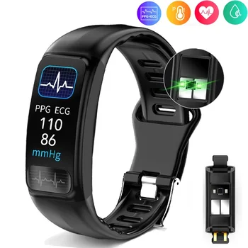 

Smart Bracelet Blood Pressure Heart Rate Oxygen Monitor Smartband IP67 Waterproof Sports Activity Wristbands Free ship