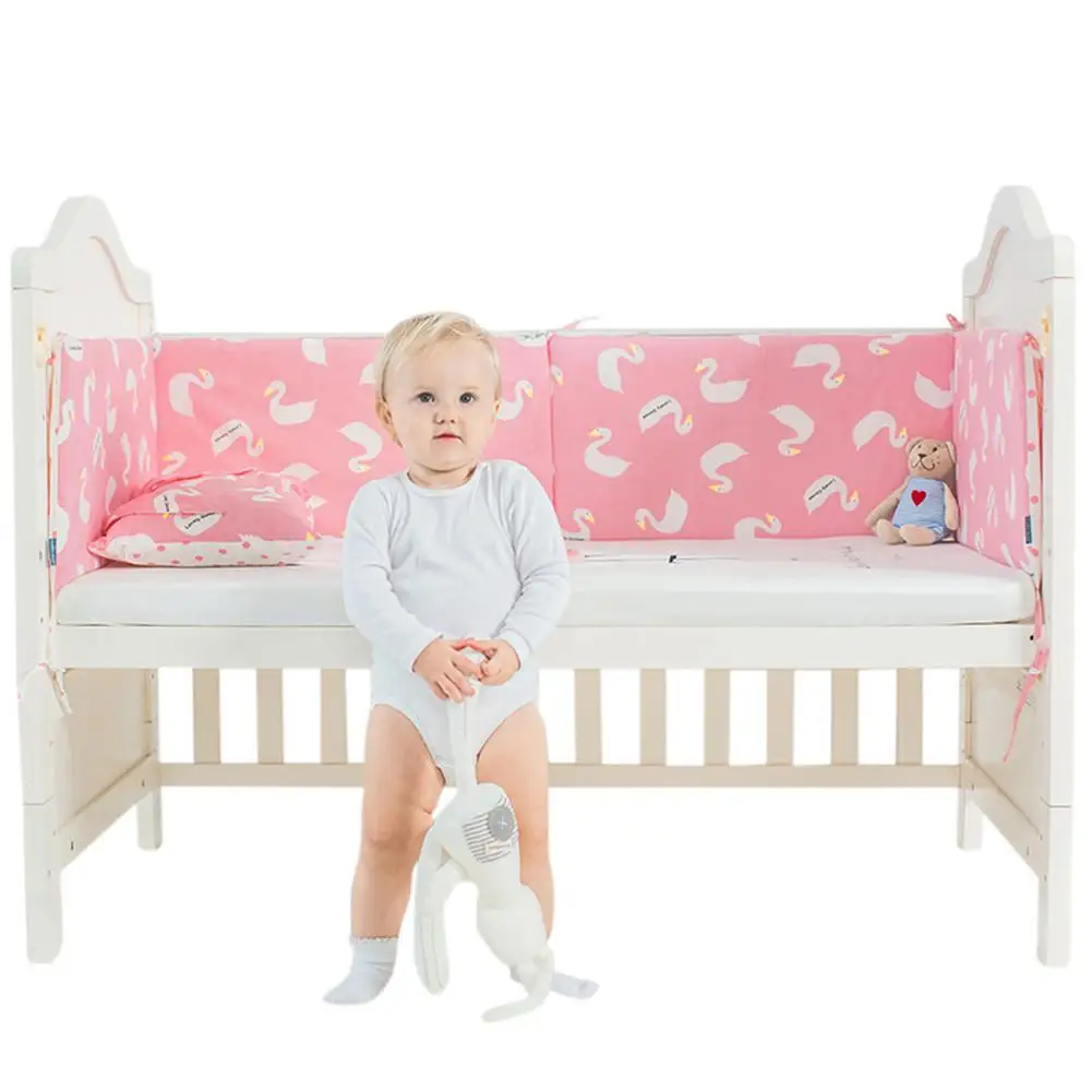 Kidlove детская кровать утолщаются бамперы кроватки вокруг подушки защита для кроватки подушки декор комнаты 120/130 см