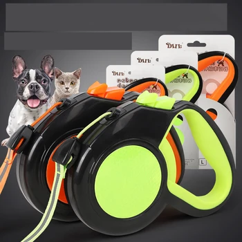 

Dog Leads Pet Supplies Traction Rope Automatic Retractable Dog Chain Teddy Small Medium-sized Dog Dog Rope Chain Dog Rope