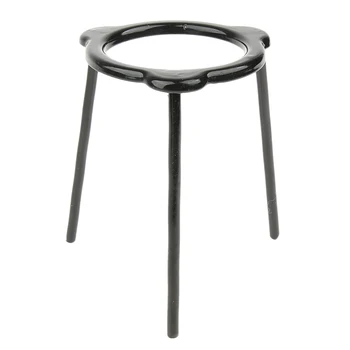 

Lab Chemistry Stand Experiment Beaker Tripod Holder 75mm/ 3'' Fit for Alcohol Lamp Bunsen Burner Gauze Nets