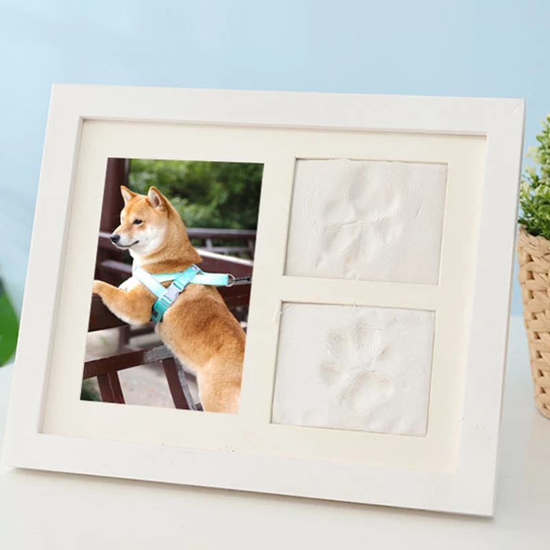 Pet Memorial фоторамка-набор для печати с глиной-Pet Keepsakes Kit-Remembrance Декор