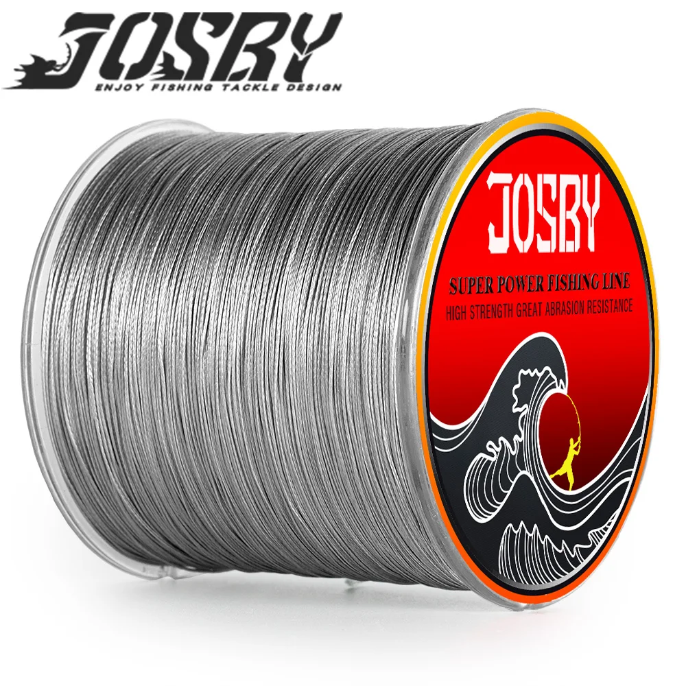 JOSBY 8 жильная японская суперпрочная плетеная полиэтиленовая рыболовная леска
