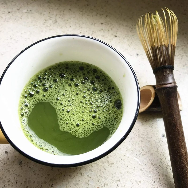 Бамбуковый портативный венчик для чая для пудры матча зеленый чай церемония инструмент японский венчик для пудры зеленый чай подготовка матча кисти