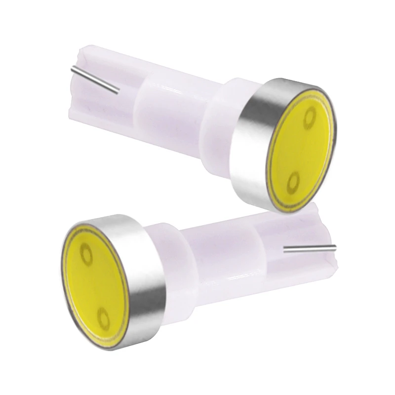 10 шт. горячая Распродажа T5 COB 74 W1.2W 1W светодиодный индикатор приборной панели