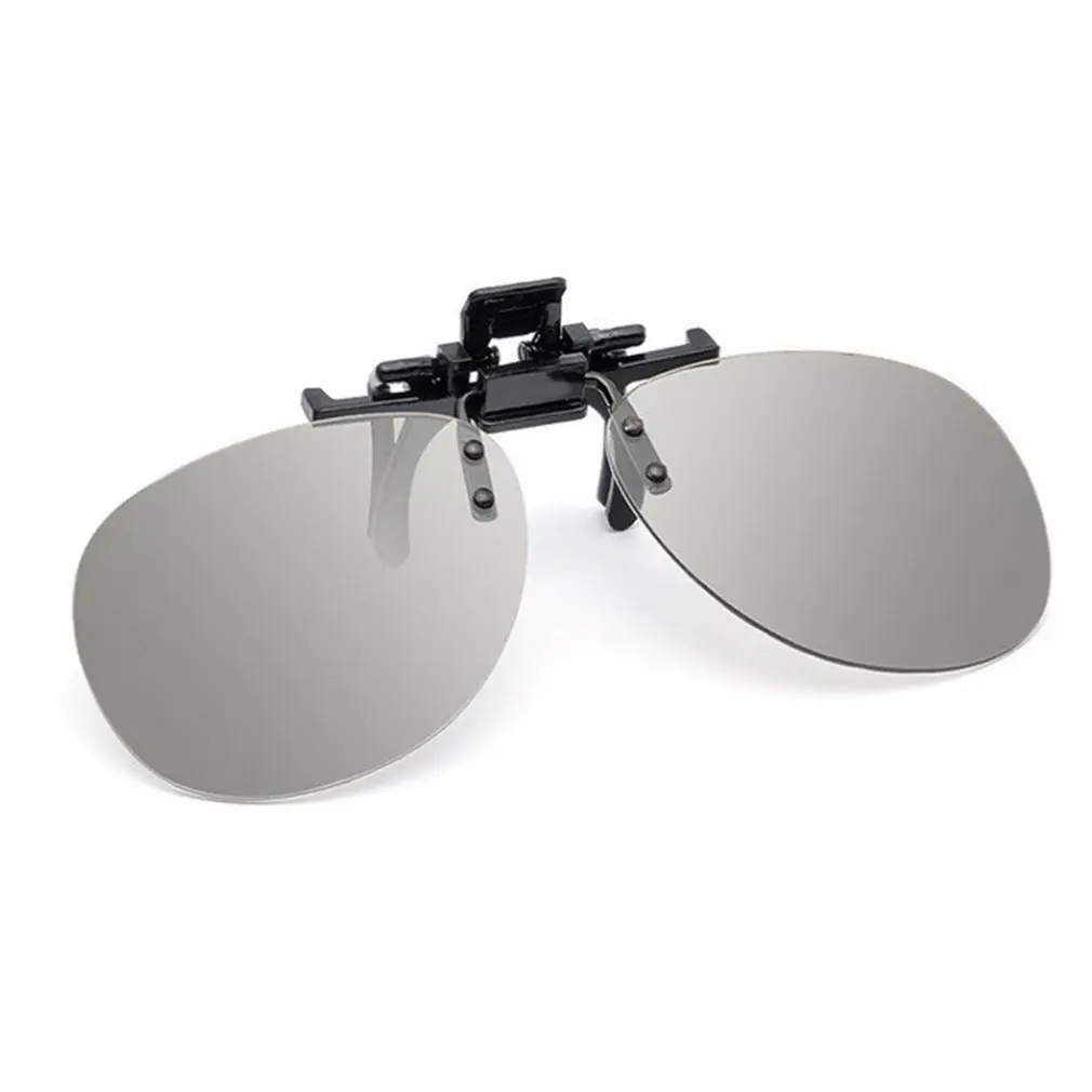 High Quality 1 PC Clip On type Passive Circular Square Polarized IMAX 3D IRealD 3D Glasses Clip for 3D TV Movie/Cinema High Quality 1 PC Clip On type Passive Circular Square Polarized IMAX 3D IRealD 3D Glasses Clip for 3D TV Movie/Cinema