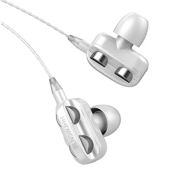 

2 pcs Stereo In-ear Earphone Headphones Wired Control Bass Sound Earbuds for Xiaomi 3.5mm Type c Earphones