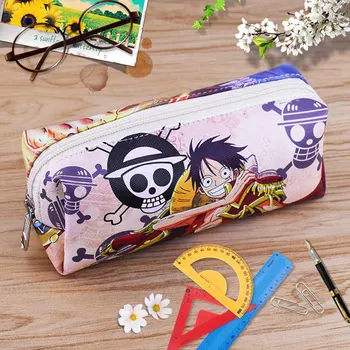 

Japanese Style Cartoon Anime Stationery Box / Pencil Bag / Makeup BoxCover Portable Protector Stationery 5 Style 19cm*6.5cm*65cm