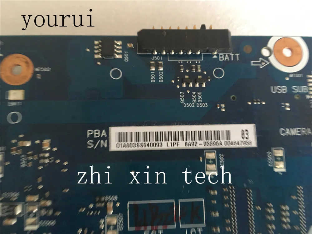 Yourui для samsung R519 Материнская плата ноутбука BA92-05696A BA92-05696B BA41-01105A DDR2 Тесты ОК