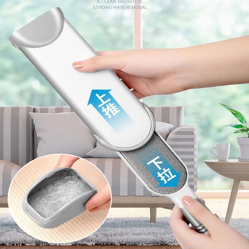 Dog Comb Tool Pet Hair Remover Brush Kit Dog Cat Fur Brush Base Double Side Home Furniture Sofa Clothes Cleaning Lint Brushes