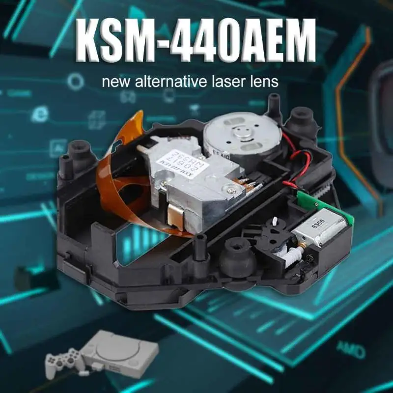 Линзы лазера, оптический привод всей сборки Замена для sony PS1 KSM-440AEM