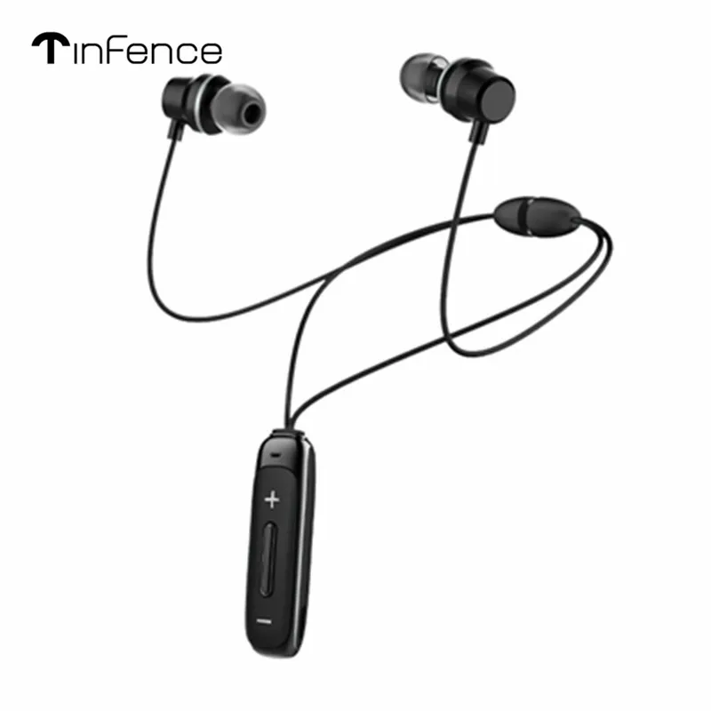 

BT315 Neckband Bluetooth Earphone with Mic IPX4 Waterproof Sports Wireless Headphone Bluetooth for Phone IPhone Xiaomi