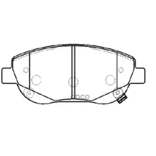 Ckt-180_колодки Дисковые Передние! Toyota Avensis/Verso 2.2d 09 Ctr Ckt180 Ctr арт. CKT180