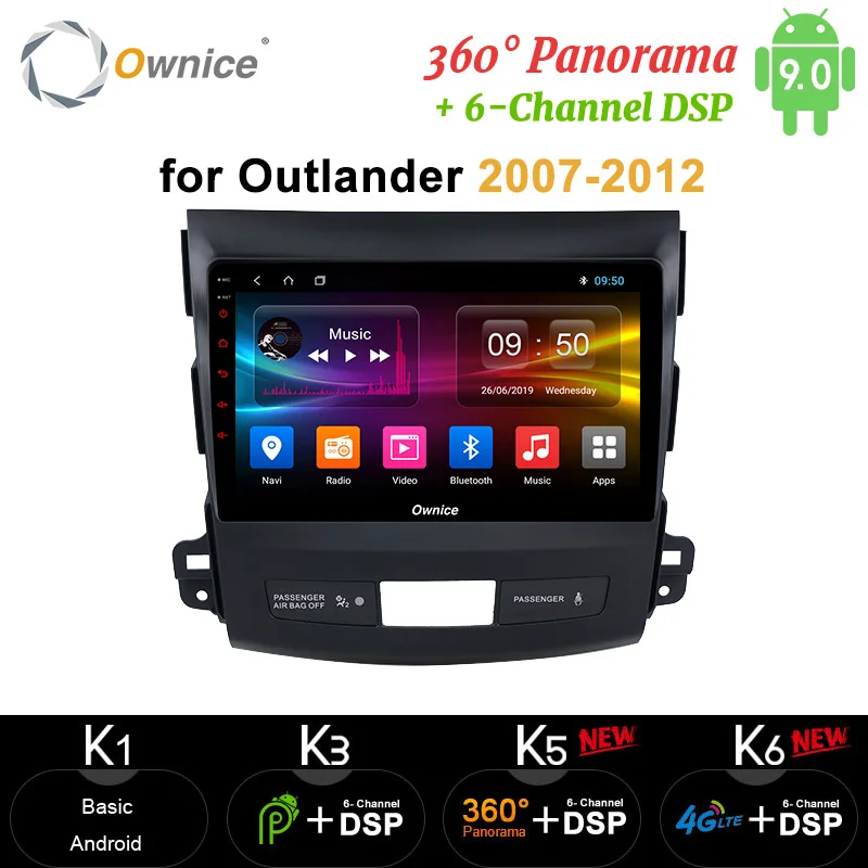 Ownice DSP Android 9 0 автомобильный проигрыватель с радио и GPS Navi 4G Восьмиядерный 360
