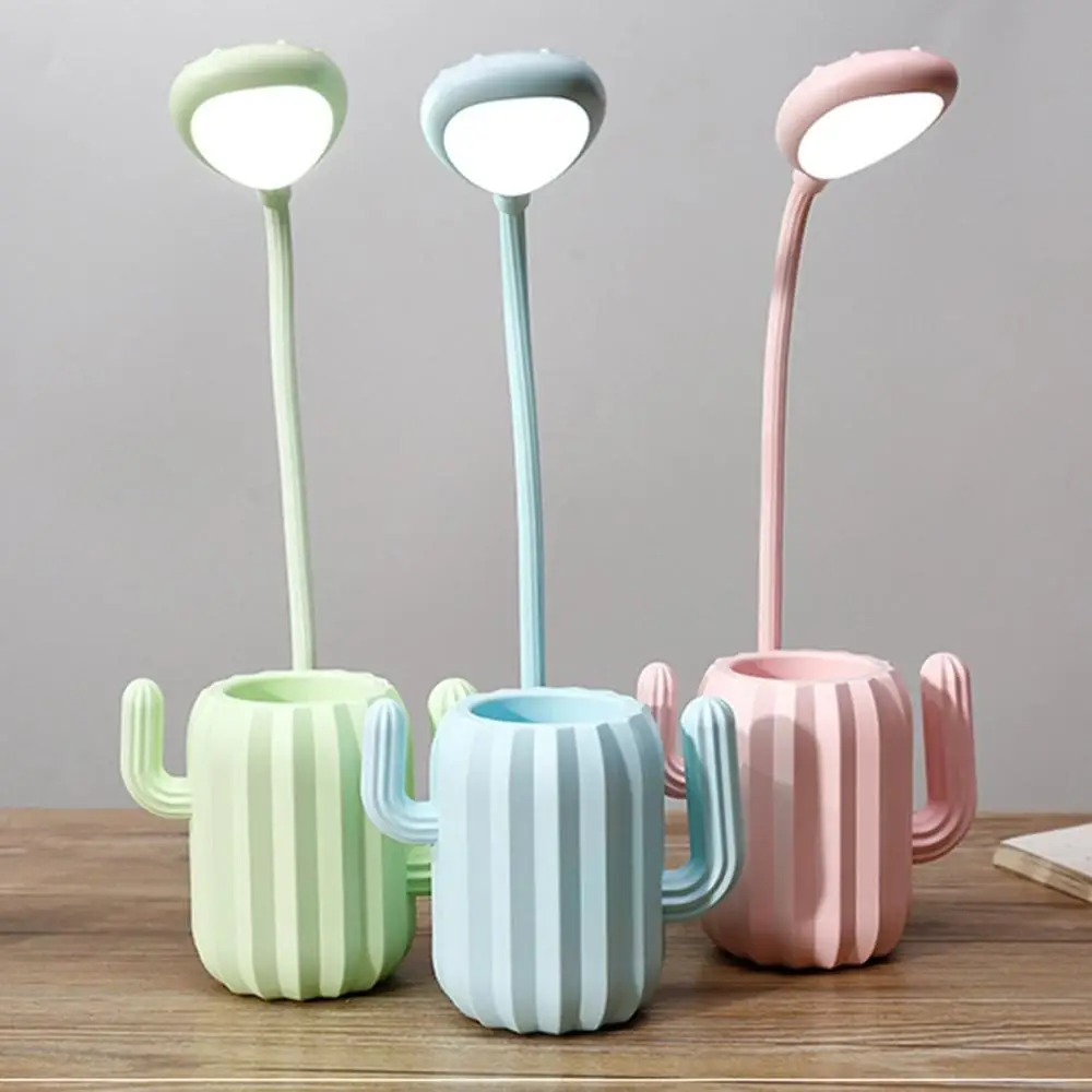 

Creative Pencil pen holder desk lamp Learning light Three-speed adjustable brightness USB charging night light Desktop Organizer