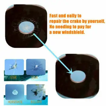 

Glass Repair Fluid Kit Curing Strip Replacement Parts Accessories Auto