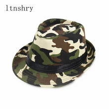 Летняя мужская джазовая шляпа хип-хоп женские шапки для мужчин камуфляжные шляпы с полями Gorros Chapeu церковный ботер модный пляжный топ шляпы уличные