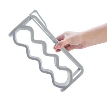 

1PCS Closet Shelf Dividers Wardrobe Partition Shelves Divider Towel Storage Holders Clothes Wire Shelving Storage Organizer