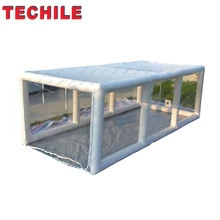 Заказной размер надувной белый автомобиль капсула для хранения дисплей крышка палатки