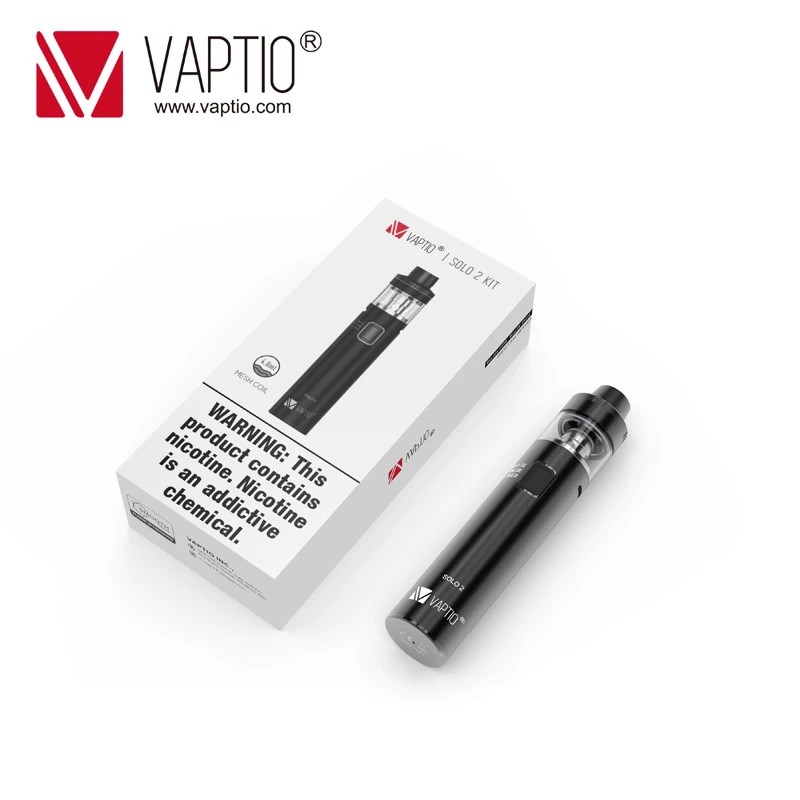 Электронная сигарета со встроенным аккумулятором Vaptio SOLO2 10 шт. 3000 мАч 2 мл