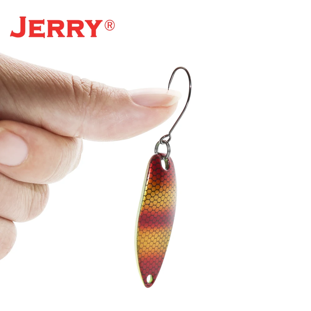 Jerry Virgo1pc Area Trout Spoons Trolling Spoons High Quality Professional Fishing  Lures Freshwater Spinner Bait Fishing Tackle
