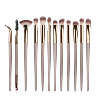 

Eye Makeup Brushes 5-20pcs Rose Gold Eyeshadow Makeup Brushes Set with Soft Synthetic Hairs & Real Wood Handle for Eyeshadow