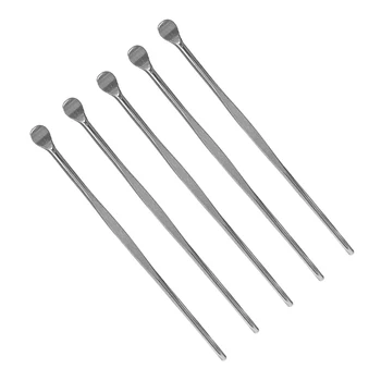 

5 Pcs/Set Stainless Steel Ear Care Tool Mini Portable Ear Wax Cleaning Ear Spoon