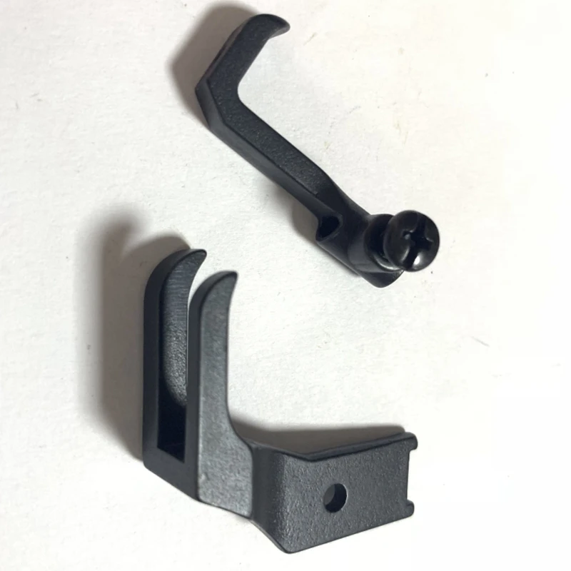 For 8B/341/8243/2603 High Car Bilateral Flat Presser Foot 10796/10795 Double Side with Foot Presser Foot Black