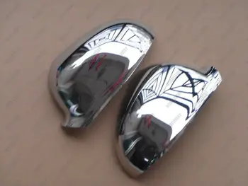 

Chrome ABS Tape-on Mirror Covers Compatible with for 2006-2008 VWs Jettas EOS Golf MK5 R32 GTIs