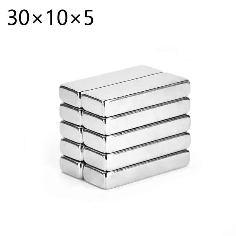 Неодимовый Магнит 30x10x5 2/5/10/20/50 шт. Блок N35 NdFeB сверхмощный сильный постоянный