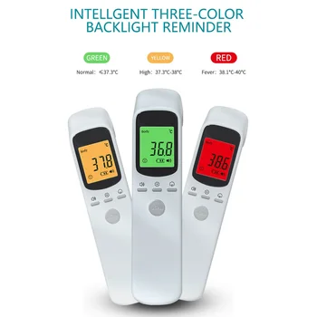 

Infrared Thermometers Non-contact Forehead Thermometer LCD Digital display smart calibration Temperature Gun For Baby Kids Adult