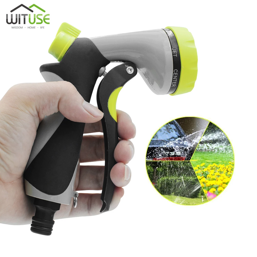 Garden High Pressure Power Water Gun Washer Water Jet Watering Sprinkler Tool Car Bike Garden Washer Hose Wand Nozzle Sprayer