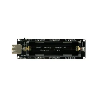 

1PC Micro USB Wemos ESP32 18650 Battery Shield V3 ESP-32 LED Raspberry ( Battery Not Included )